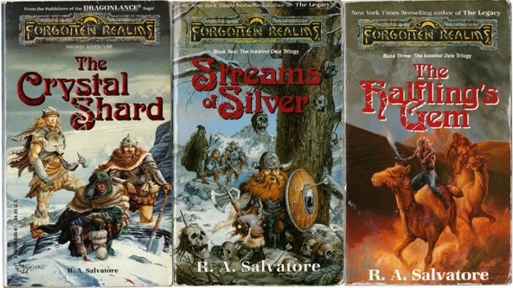 Covers of the three books